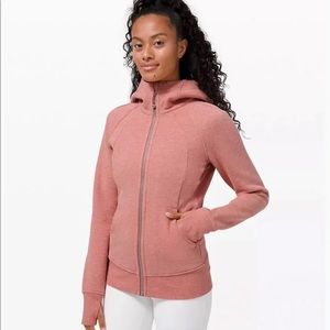 lululemon Scuba Hoodie NWT size 6 brier rose
